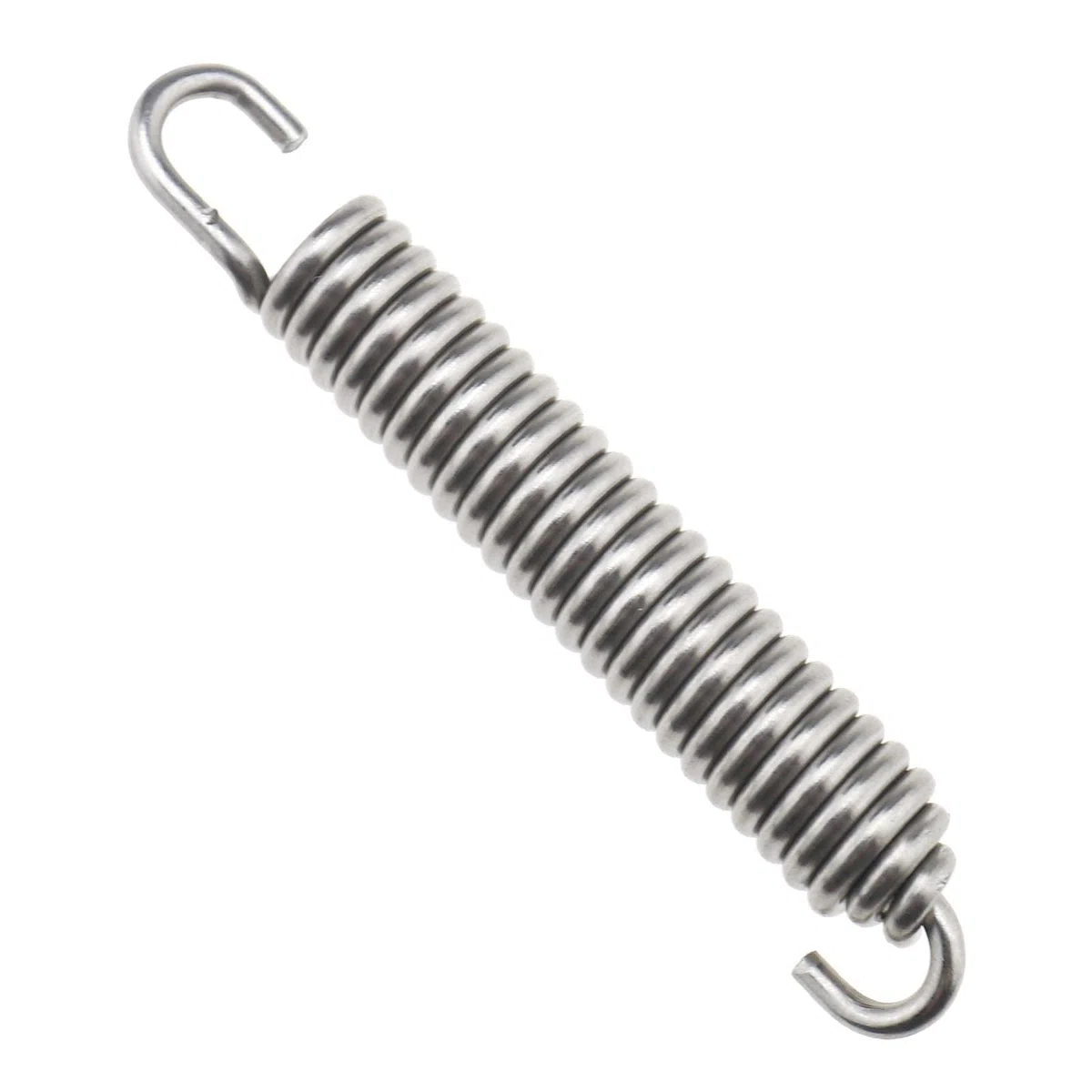 Resortes de escape de 50 x 10 mm para cámaras de expansión, resortes de montaje giratorio, 4 piezas para motocicleta, scooter, ATV