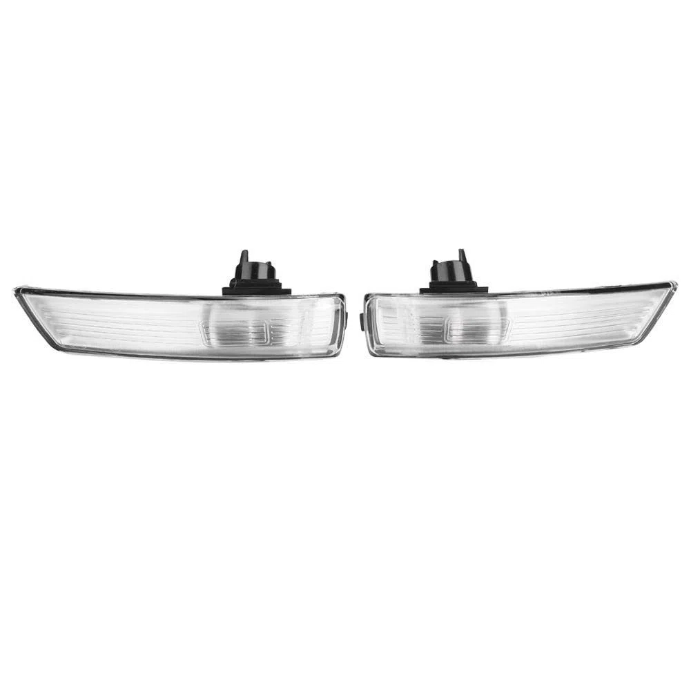 1 par de Indicadores de Espejo retrovisor, luz de Giro, Cubierta de Lente, Cubierta de Lente de luz para Focus 2008-2018