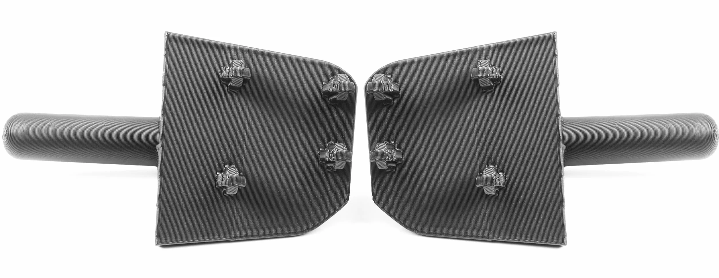 Ganchos de soporte para playa trasera - Compatibles con Mercedes Clase A W177 (2018+) y Clase B W247 - Kit de reparación de 2 piezas (derecha + izquierda)