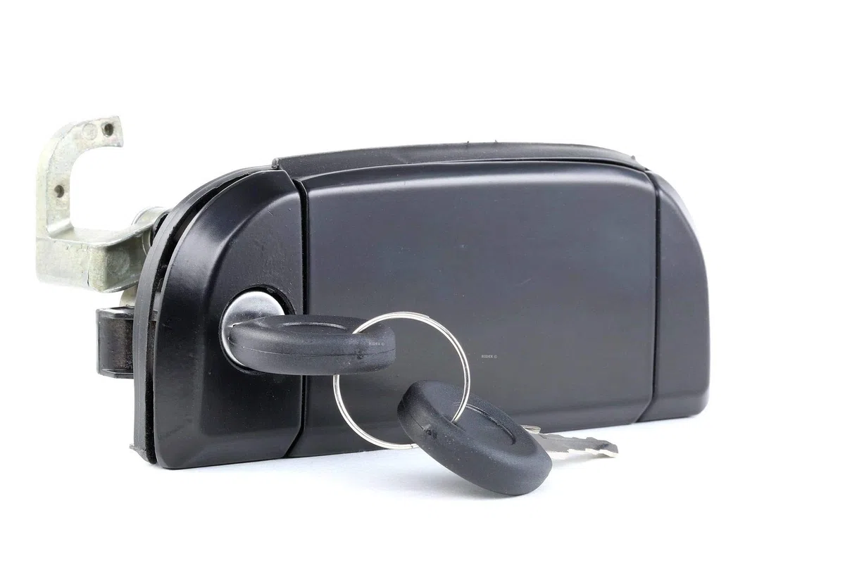 RIDEX 1373D0104 Manecilla de puerta Delante, Derecha Compatible con VW Transporter T4 Bus 70B, 70C, 7DB, 7DK, 70J, 70K, 7DC, 7DJ
