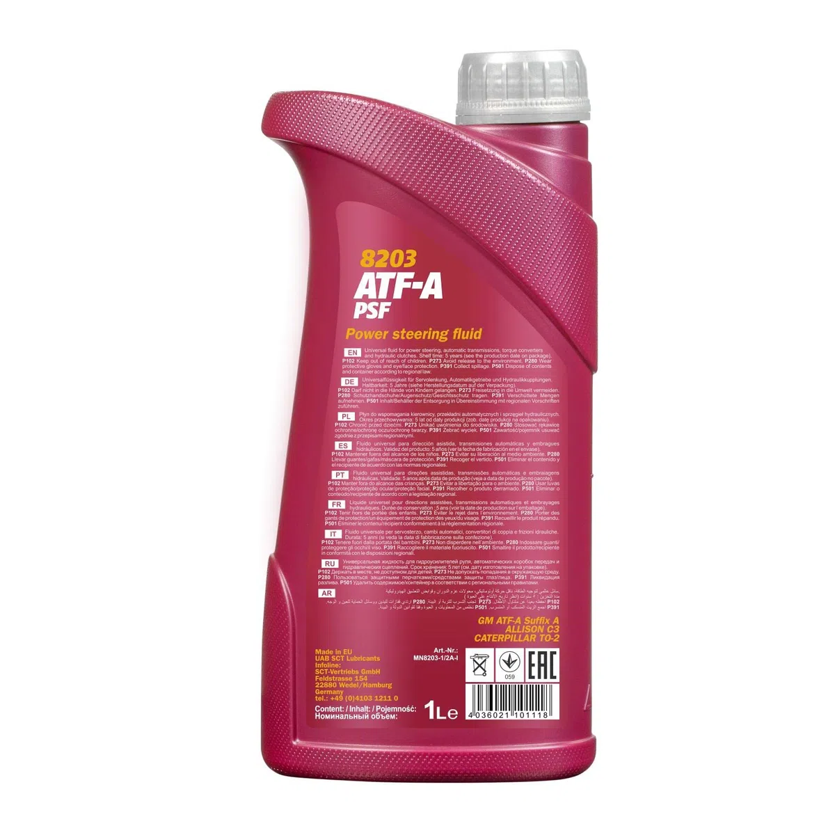 MANNOL MN8203-1 Aceite dirección asistida 1L