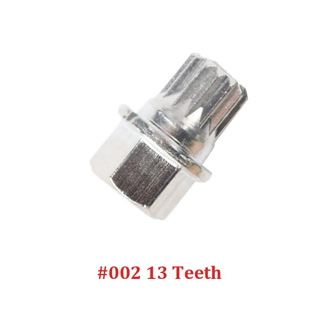 Tuercas Rueda,Tuercas Ruedas Coche Adaptador de llave de tuerca de seguridad for perno de rueda antirrobo de 5 piezas #000-#009 apto for Bora Golf Jetta Passat apto for Audi A4 A6 A8 TT Q7 Q5(007 19 t