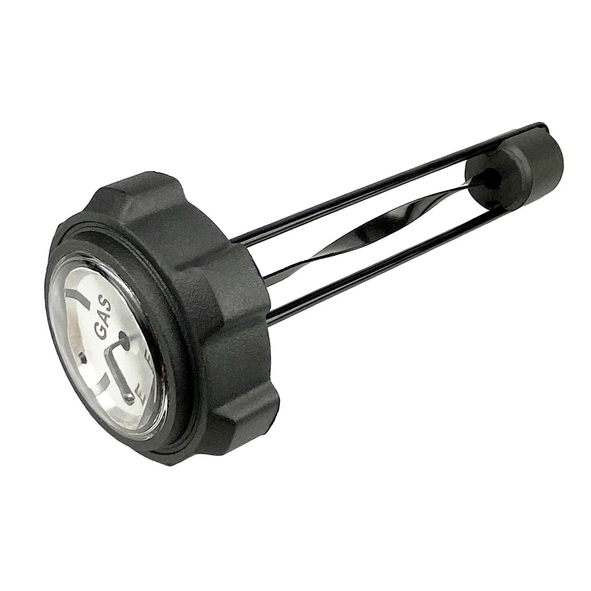 Tapones de gas atornillados con medidor de nivel de combustible, instrumentos de medición de líquidos para motos de nieve ATV (7.3 pulgadas/15.9 pulgadas)