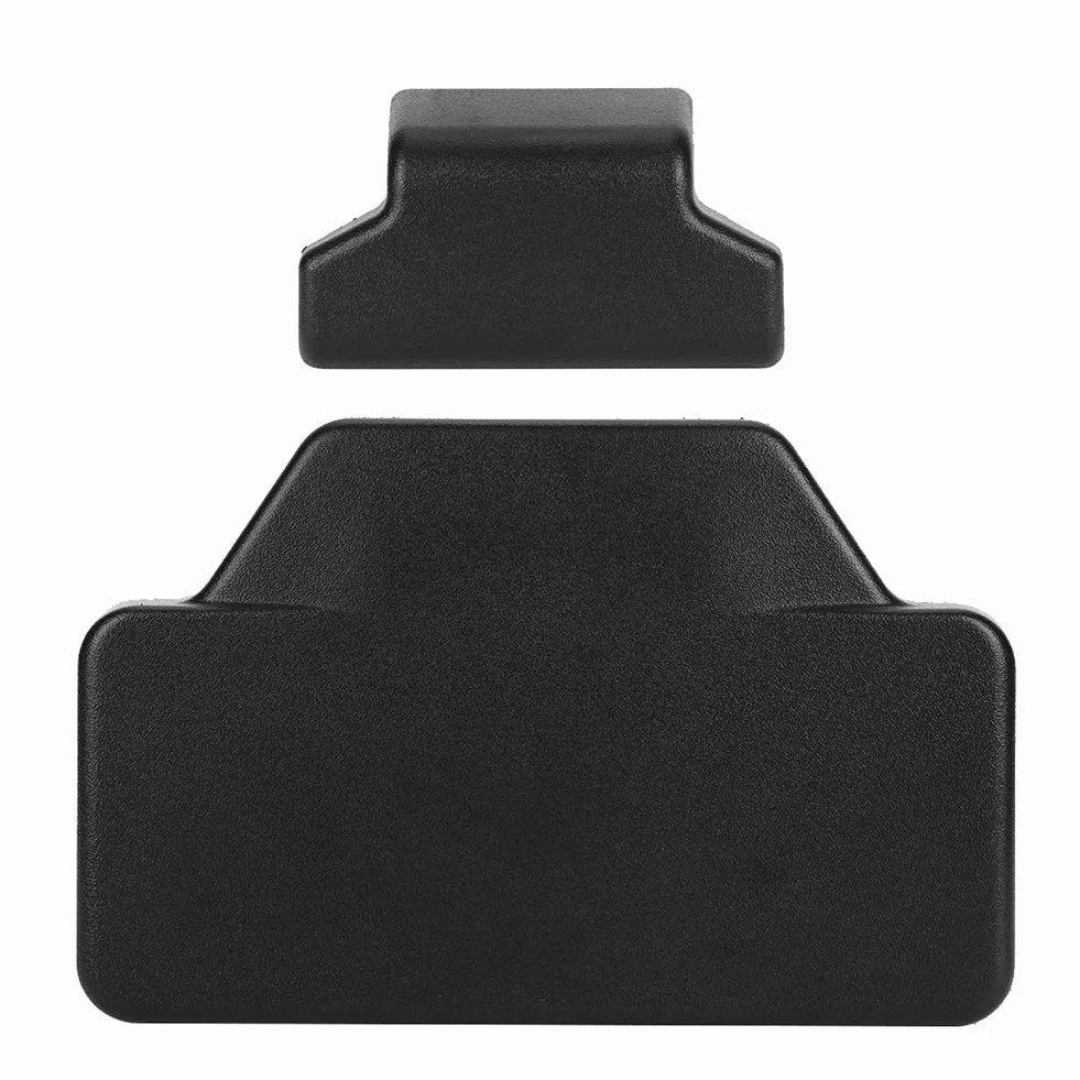 Almohadilla Trasera Motocicleta Respaldo de Maletero de Motocicleta para F800GS para R1200GS Almohadilla Trasera de Goma Alforja Maletero Respaldo de Pasajero Accesorio (Negro)