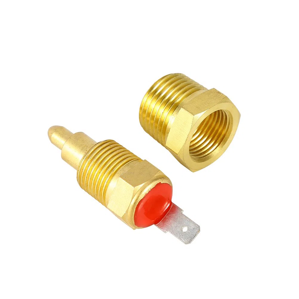 Interruptor de temperatura, Precisión 185-175°C con rosca de tubo Termostato para ventilador de enfriamiento for mecánicos y sistemas automotrices industriales