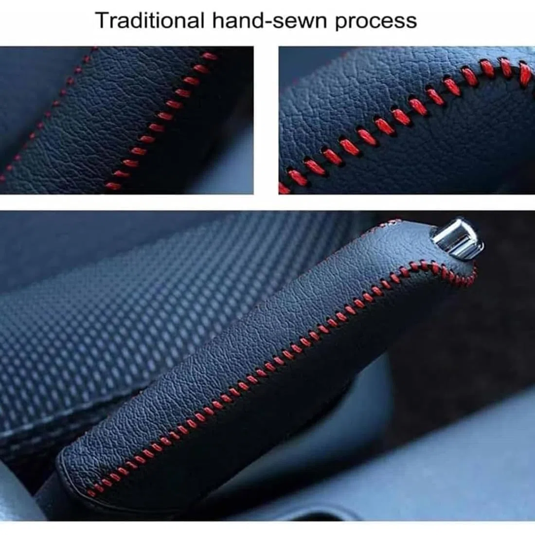 Funda Freno de Mano Coche para Mazda Miata MX-5 MX5 Type ND NC NB NB-FL NA 2016-2024 Funda Palanca Freno de Manoprotector de Mango Cubierta Manija Freno Mano,C
