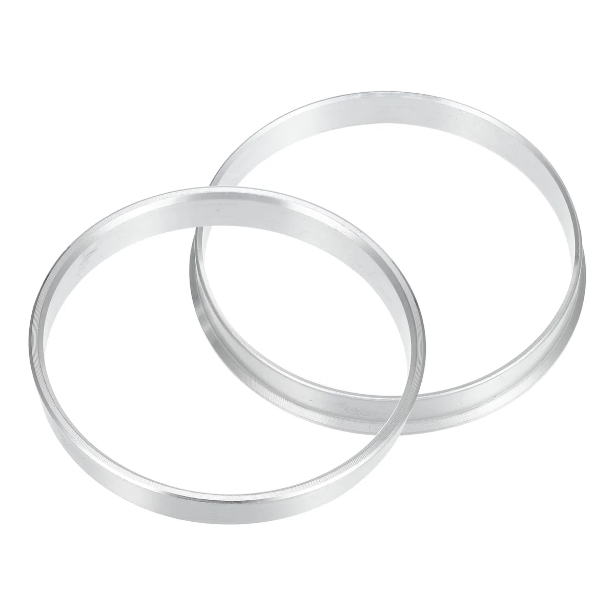 A ABSOPRO 4uds OD 74,1mm a ID 71,1mm Aluminio Aleación Coche Auto Concentrador Céntricos Anillos Centrales