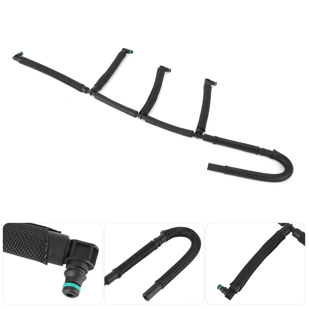 Tubo de Retorno de Combustible 03L130235AF, Reemplazo Compatible con Audi A1 1.6 TDI 2010-2015, Línea de Rebose con Junta de Caucho