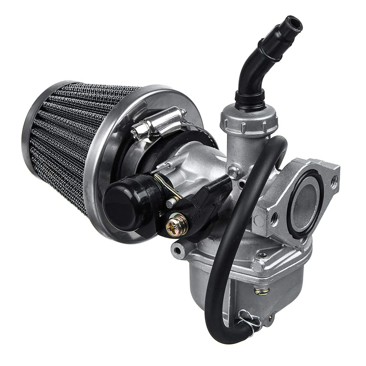 Viviance Carburador de carburador de 19 mm + Filtro de Aire para Mini Motor ATV Quad 50/70/90/110/125 CC