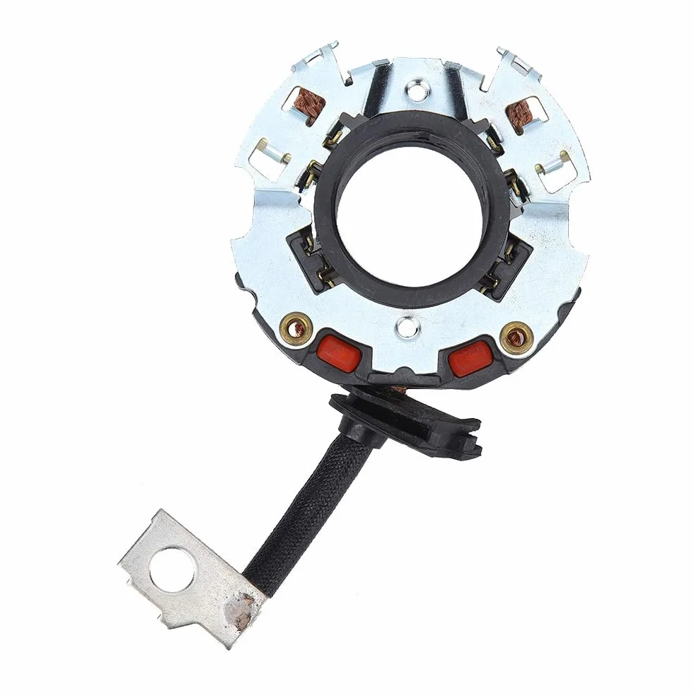 Soporte de cepillo de carbón, cepillo de motor de arranque, soporte de cepillo de carbón de arranque de coche, cepillo de motor, soporte de cepillo de arranque apto para Fit para