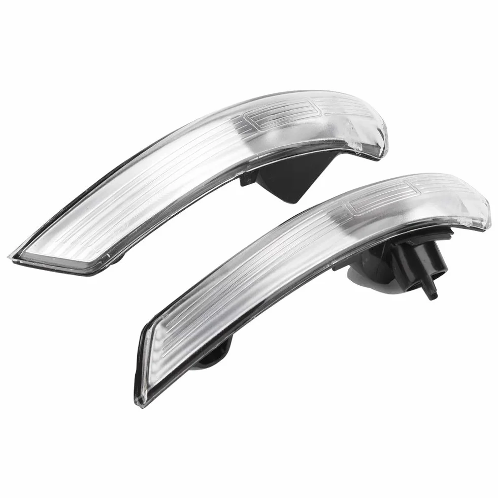 Jadeshay Indicador del Espejo Retrovisor,1 Pareja Izquierda y Derecha Retrovisor Luces de Giro Intermitente Indicador Lateral Espejo Compatible con 2008-2018