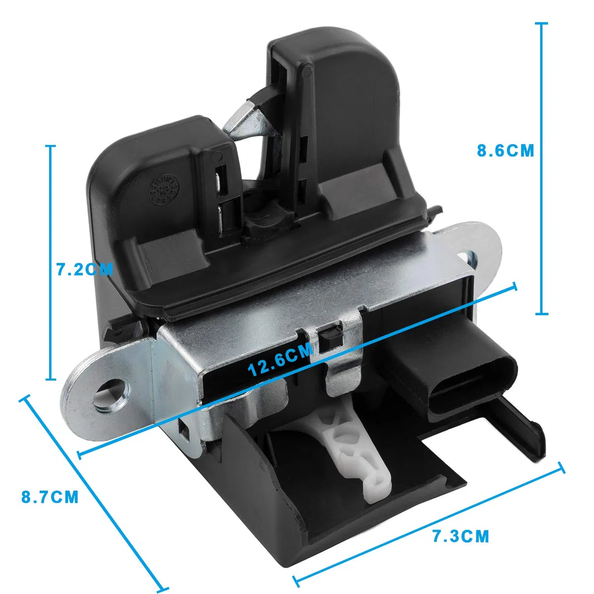 YAOPEI Cerradura del Portón Trasero para Golf 5 6 Passat B6 B7 3C5 Touran Cerradura para Puerta de Maletero 1T0827505H 1K6827505E 5K0827505A
