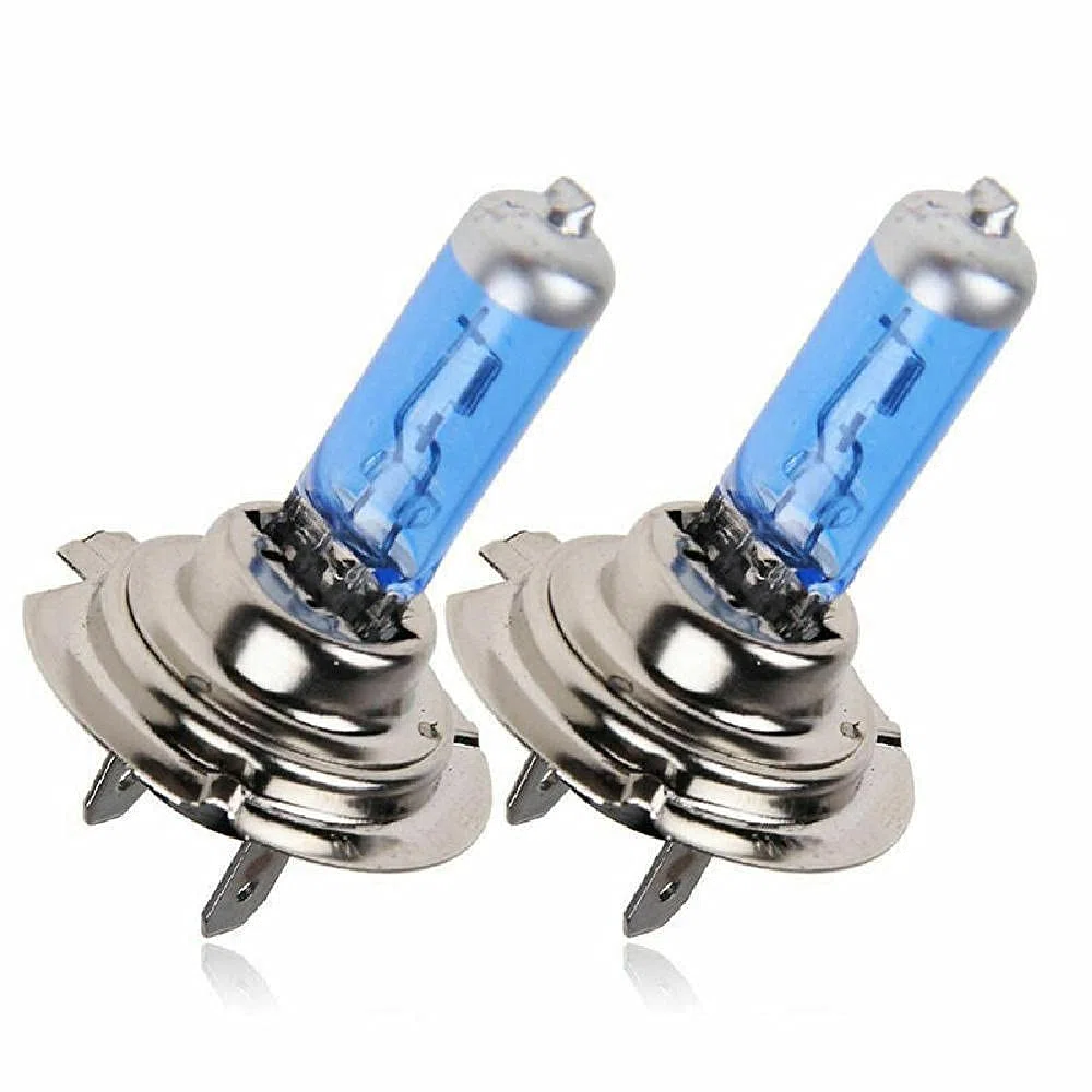 Riloer Faro de Bombilla de Xenón, Lámpara de Repuesto de Bombilla de Xenón de 55 W, Lámpara de Faro H7, Modelo Diferente