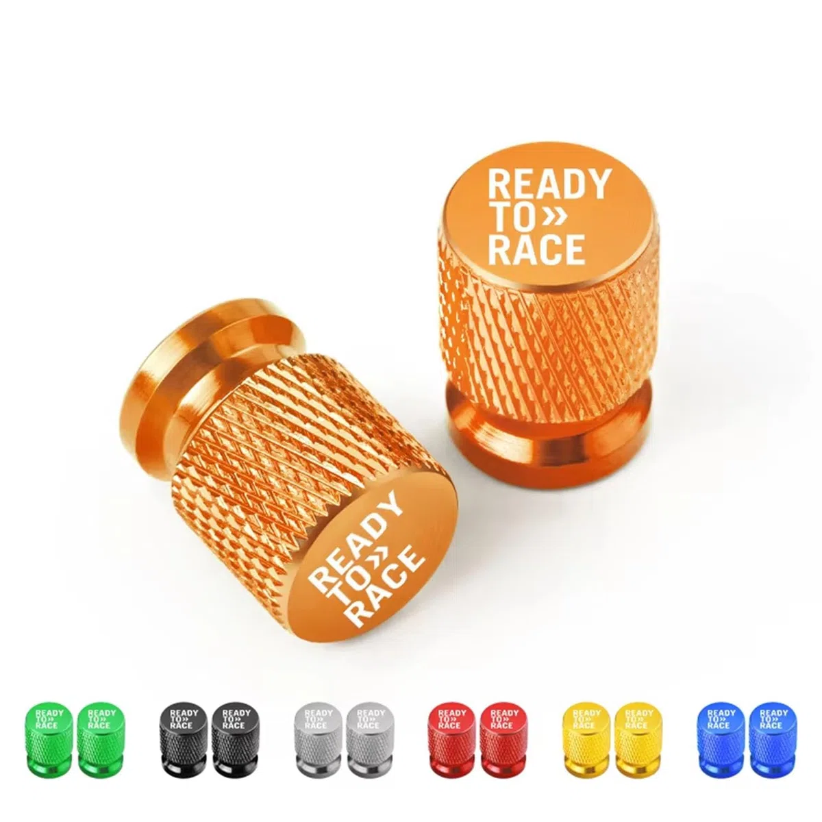 Tapones de Válvula para KTM Ready to Race ADV Duke 390 690 790 890 1190 RC 1290 Adventure Tapas de Válvula de Aluminio CNC Antipolvo para Motocicletas con Logo Ruedas Antipolvo Accesorios