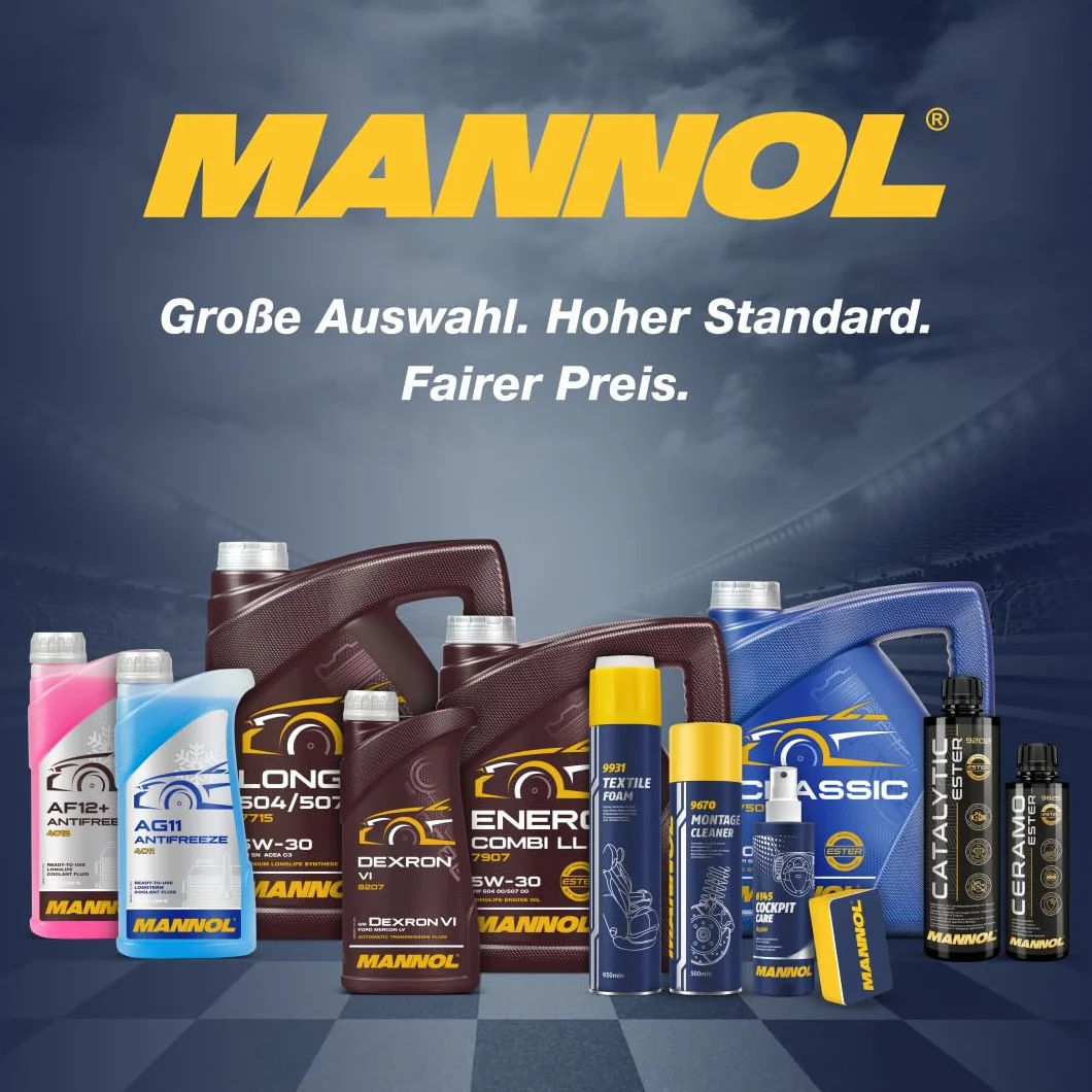 MANNOL | Grasa Multiusos Multi MoS2 Grease (KPF2K-30) 800g | 8107 | Lubricación con Litio y Bisulfuro de Molibdeno | Protección Anticorrosiva | Rodamientos y Piezas Móviles