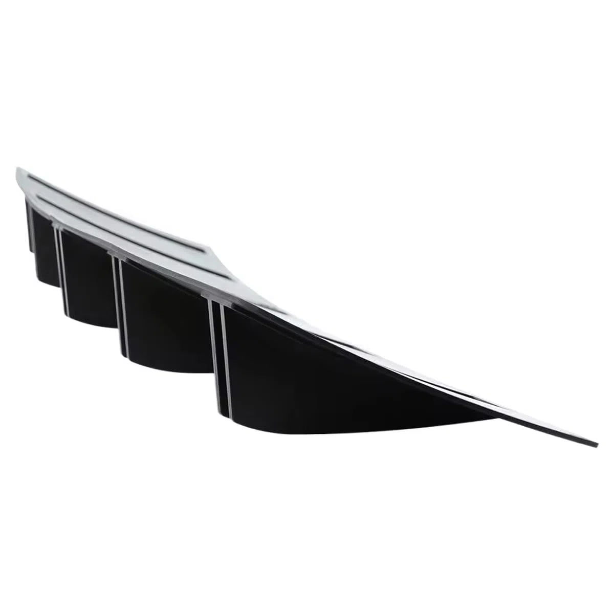 CGEAMDY Difusor Universal para Labios de Parachoques Trasero, Coche Divisor Labios Estilo Coche
