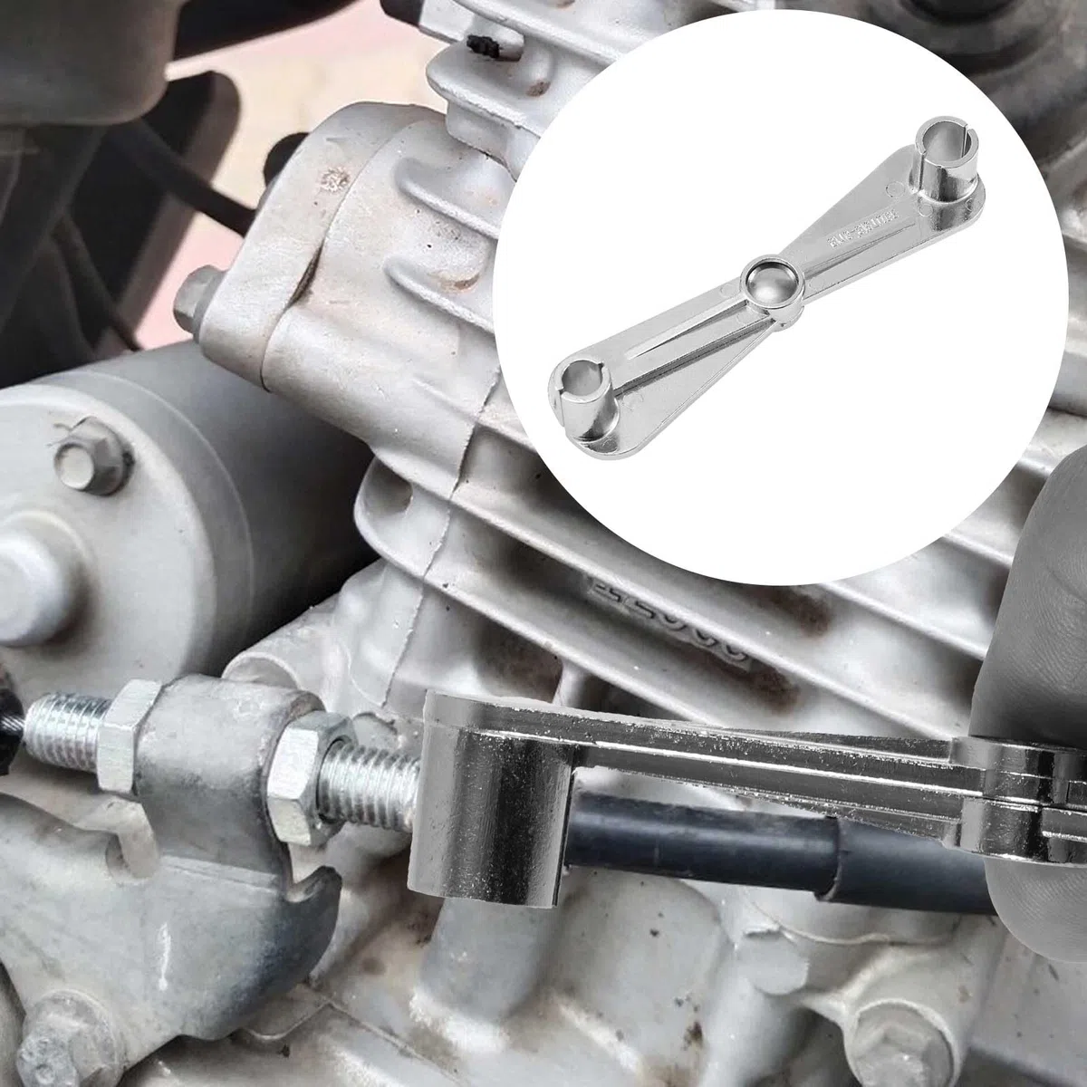 NQEUEPN Herramienta Desconexión Línea Combustible Tijera, 3/8 y 5/16 Pulgadas Herramienta Filtro Combustible 2 en 1 Herramienta Extracción Línea A/C para Desconexión Rápida para Ford/GM/Chrysler