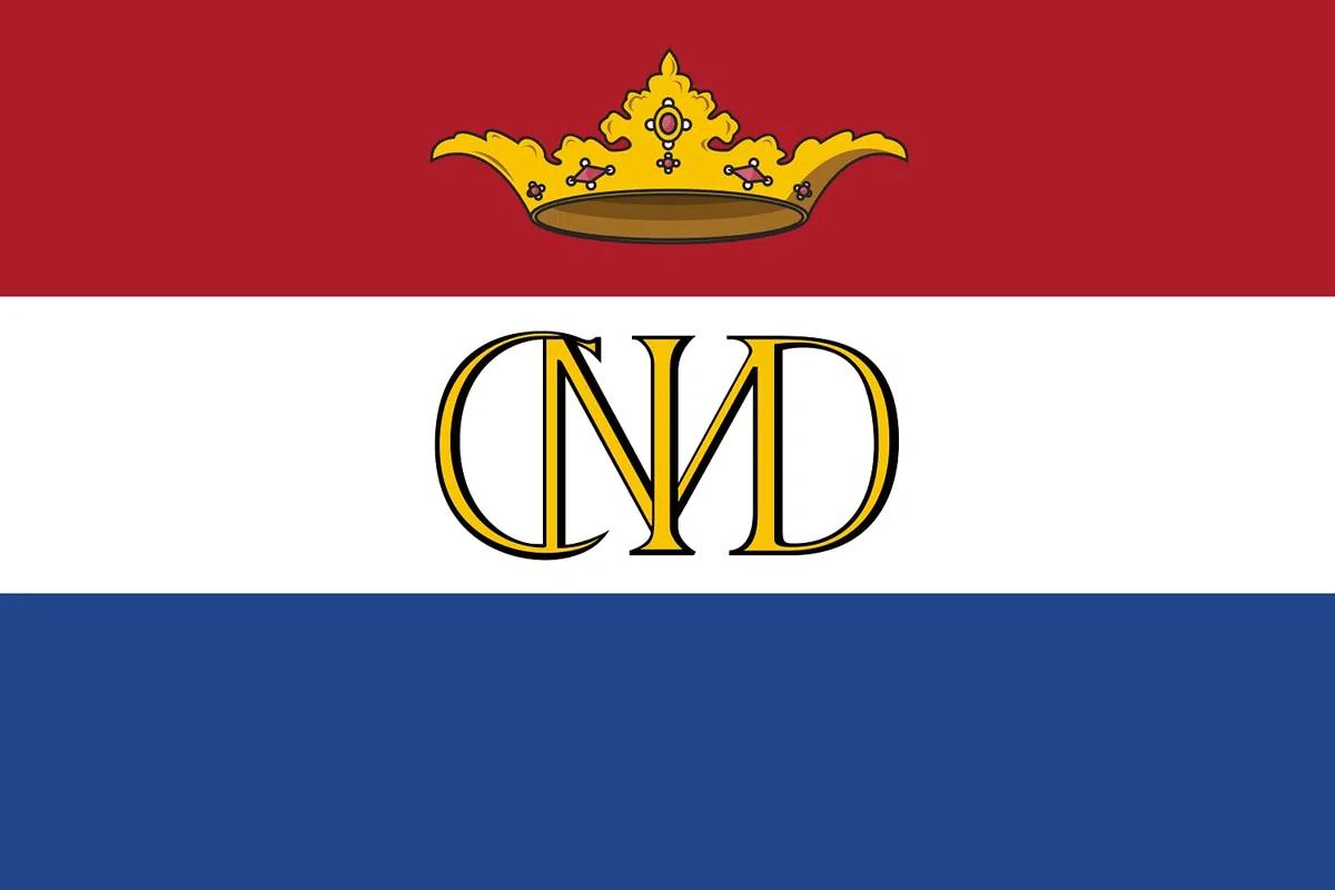 Bandera de New Holland | Putative flag of Maurício de Nassau in