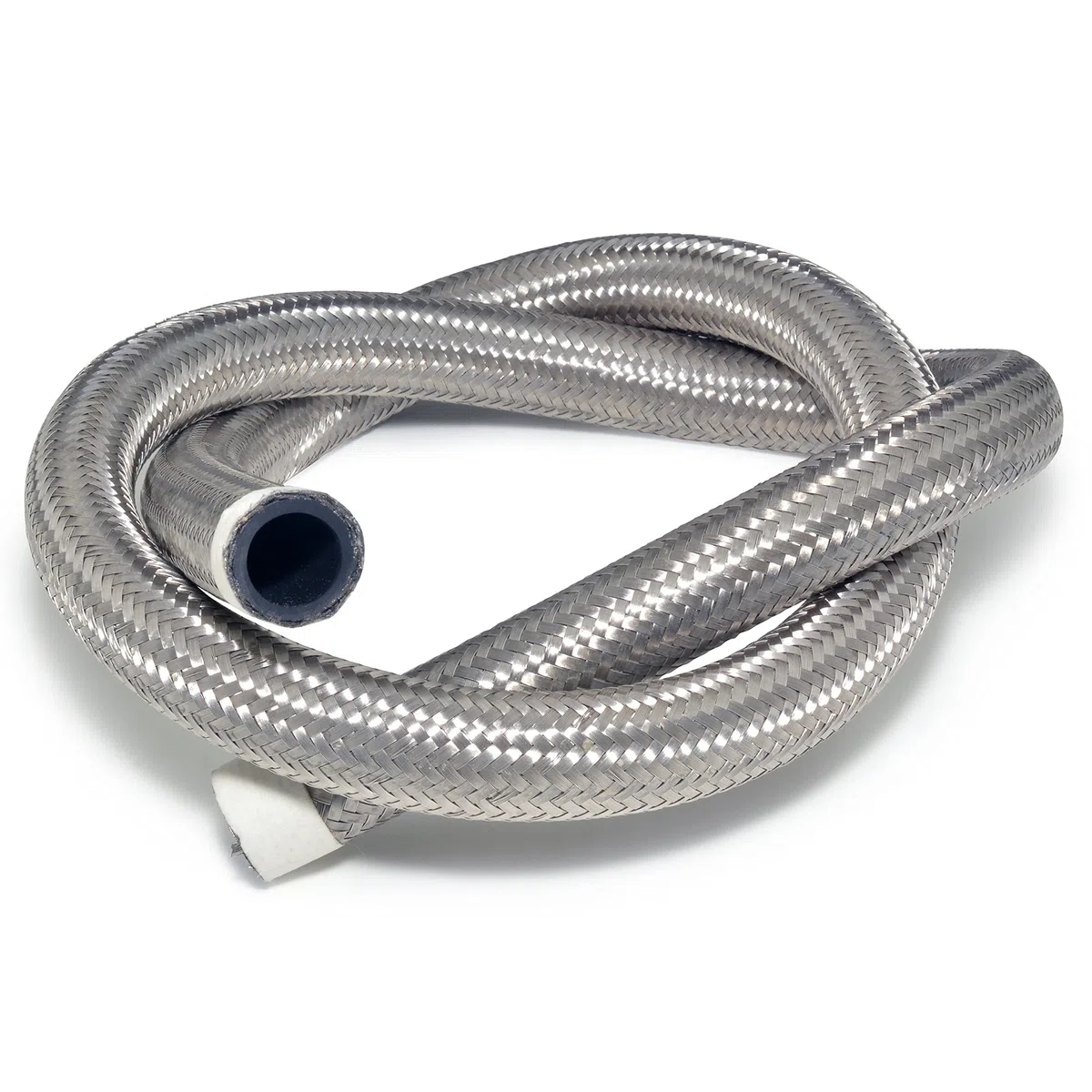 Easyboost Tubo Refrigerante Radiador Ø15 a 16mm interior Manguera Trenzada Acero Inoxidable para Scooter Moto Jog-R LC Aerox AM6 Derbi Mejor Refrigeración y Disipación Térmica (1 tubo)