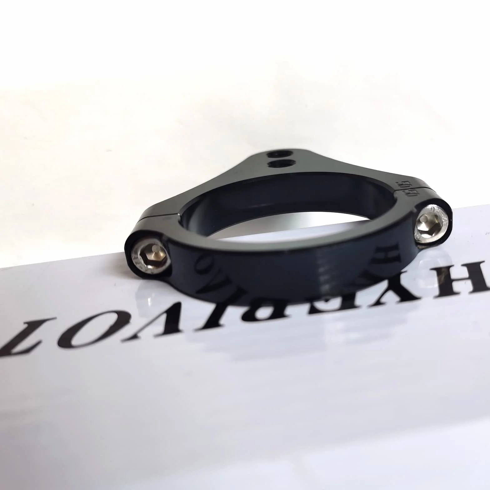 50mm Soporte de horquilla de motocicleta, soporte de dirección, soporte de amortiguador de vibración, soporte de fijación de abrazadera, estabilizador universal
