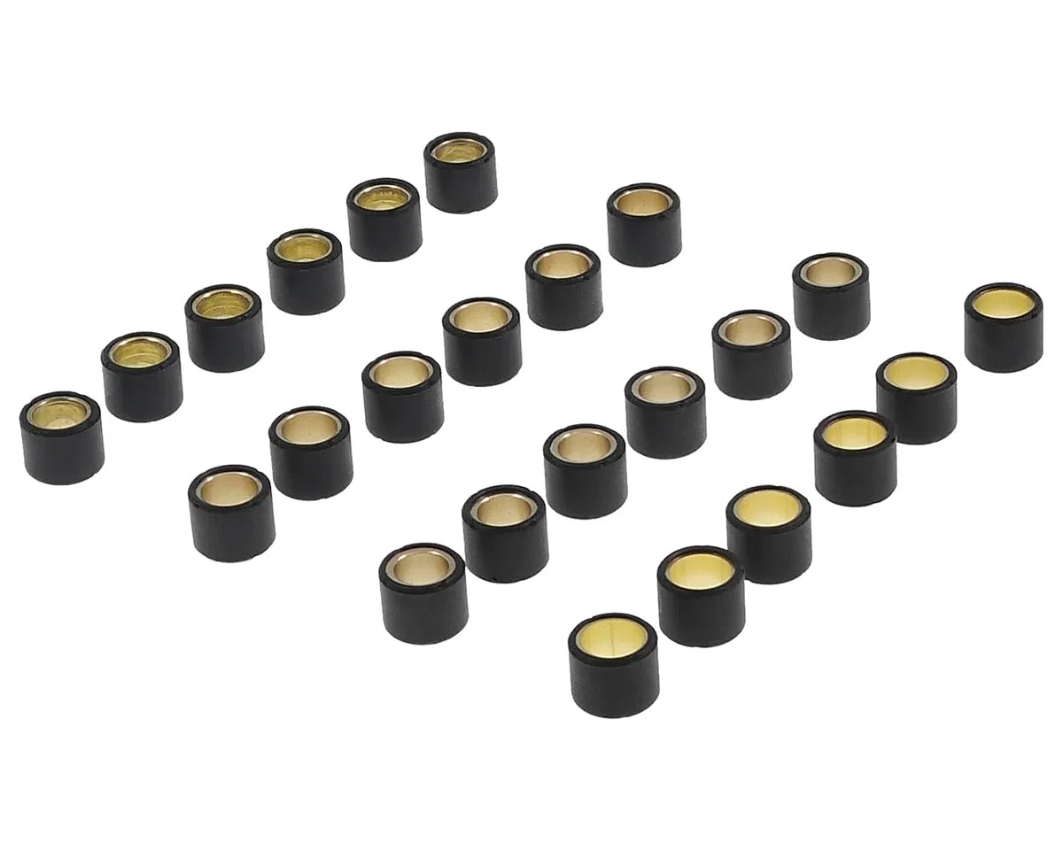 2EXTREME juego rodillos 15x12mm 4g/4,5g/5g/5,5g compatible con Yamaha Neos, Aerox, Jog 50