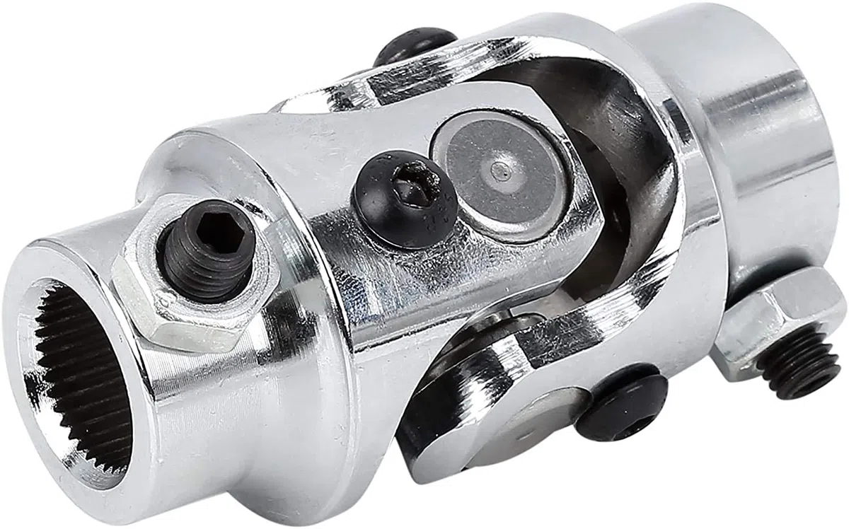 XYWHPGV 3/4 alloy-36 Spline x 3/4" DD Eje de dirección de coche cromado U-Joint para II Power Rack(969f2 4324f 12558 dd4cd 9ed1e bf34b