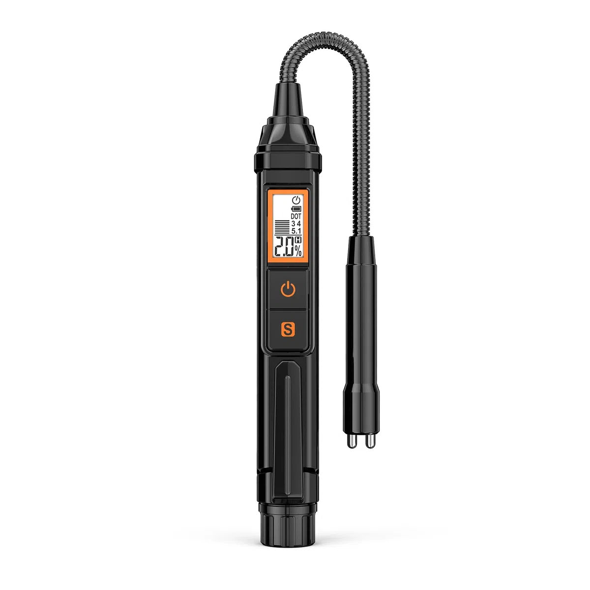 NC Probador de Líquido de Frenos, Liquido Frenos de Diagnóstico de Líquido de Frenos con Pantalla para DOT3 DOT4 DOT-5.1