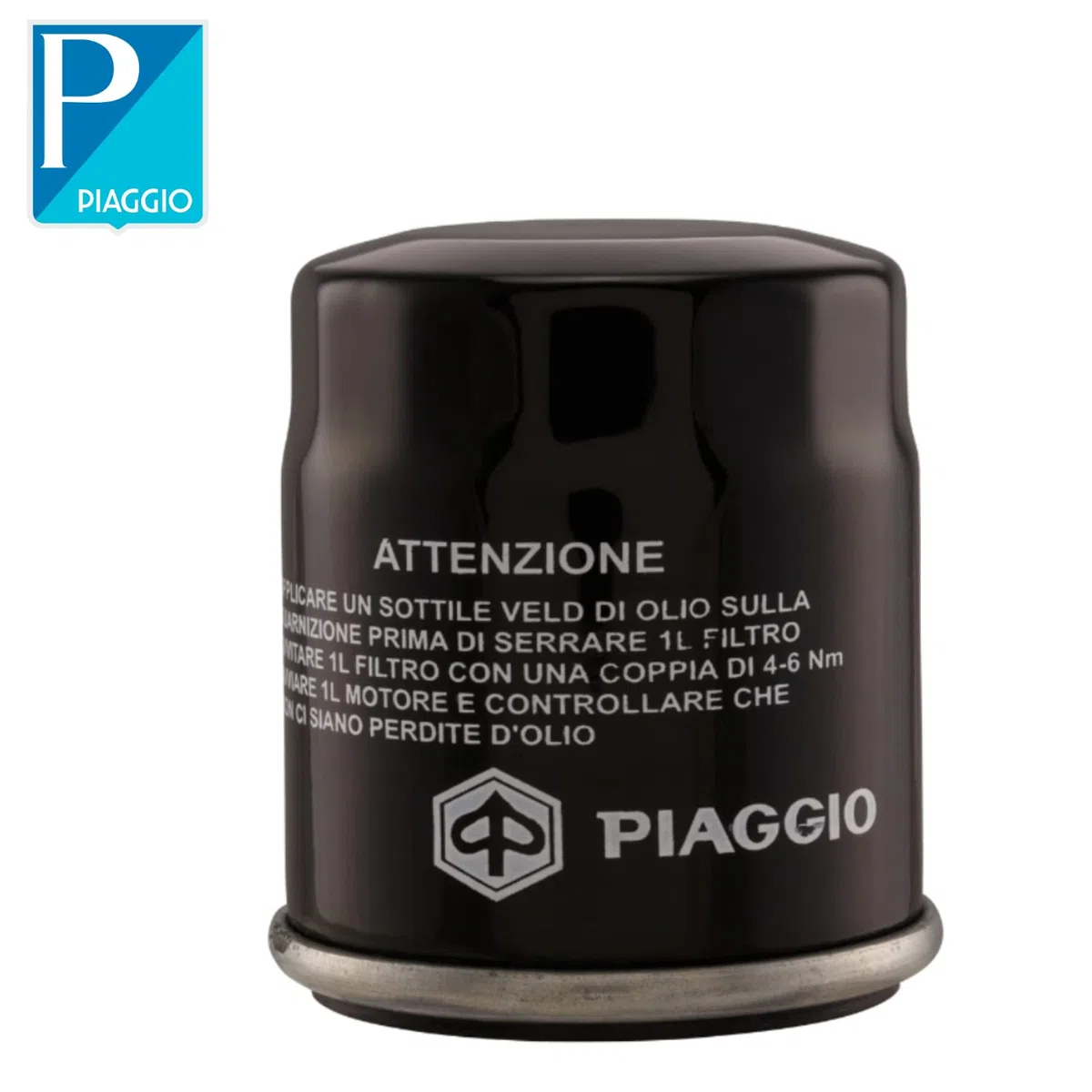 Filtro Cartucho de Aceite Original Piaggio para Liberty 125-150 - 200, Skipper 4T 125, Typhoon 125, MP3 125-250 - 300
