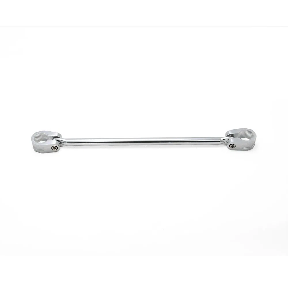 Fast Pro - Barra de equilibrio ajustable para manillar de moto, 22 mm, color plateado