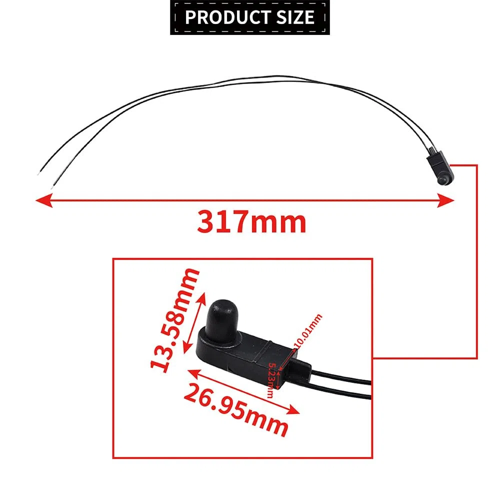 Sensor de Temperatura Exterior Inferior Compatible con Fiat 500 500X 500L Punto 2005-2018 71753245 735655747 735603615