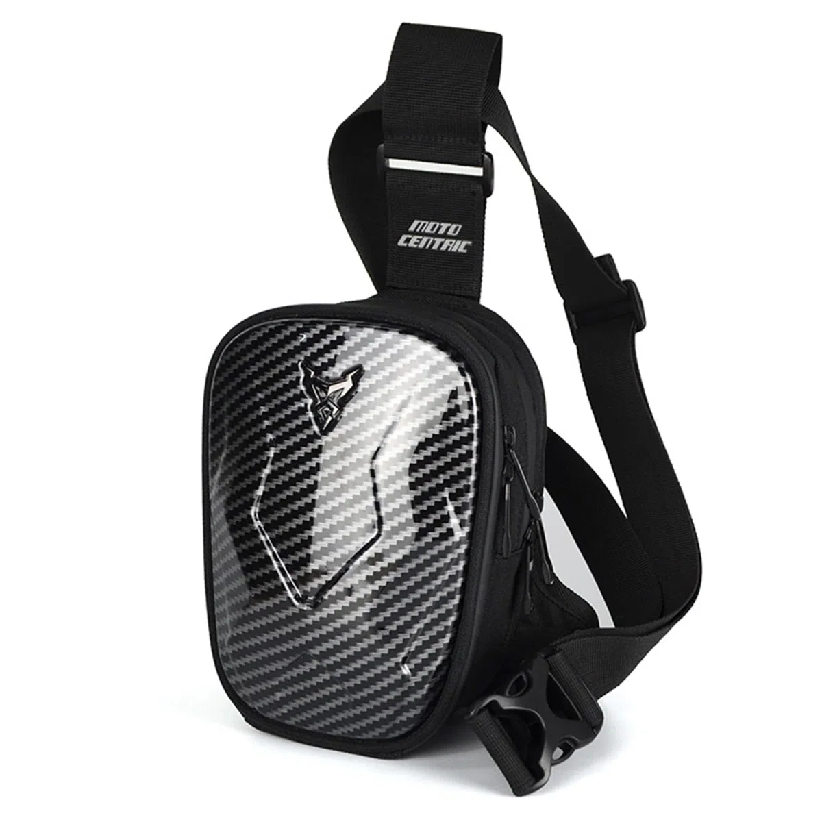 Riñonera para motocicleta con correas ajustables y extraíbles, almacenamiento expandible, reflectante, impermeable, para hombres y mujeres, ideal para ciclismo, equitación al aire libre