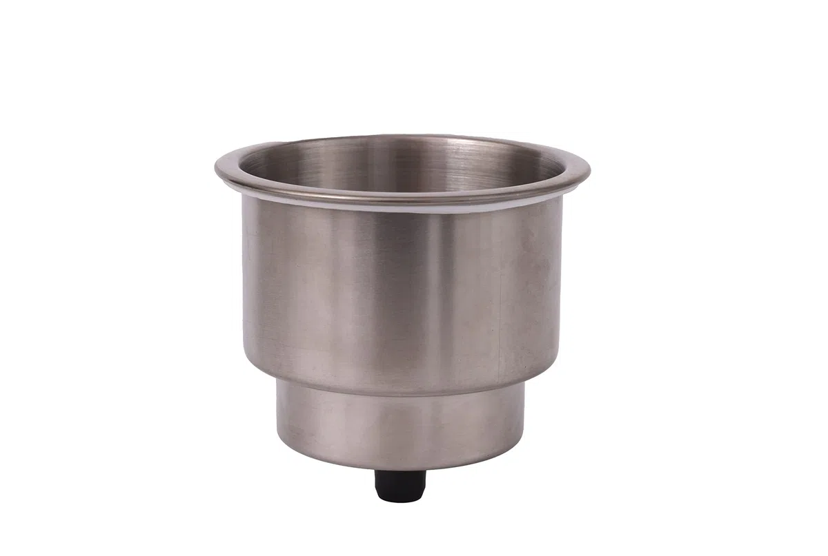 2X Acero Inoxidable PosavasosTitular de Bebida de Soporte Copa para Marina Barco Yate Coche RV