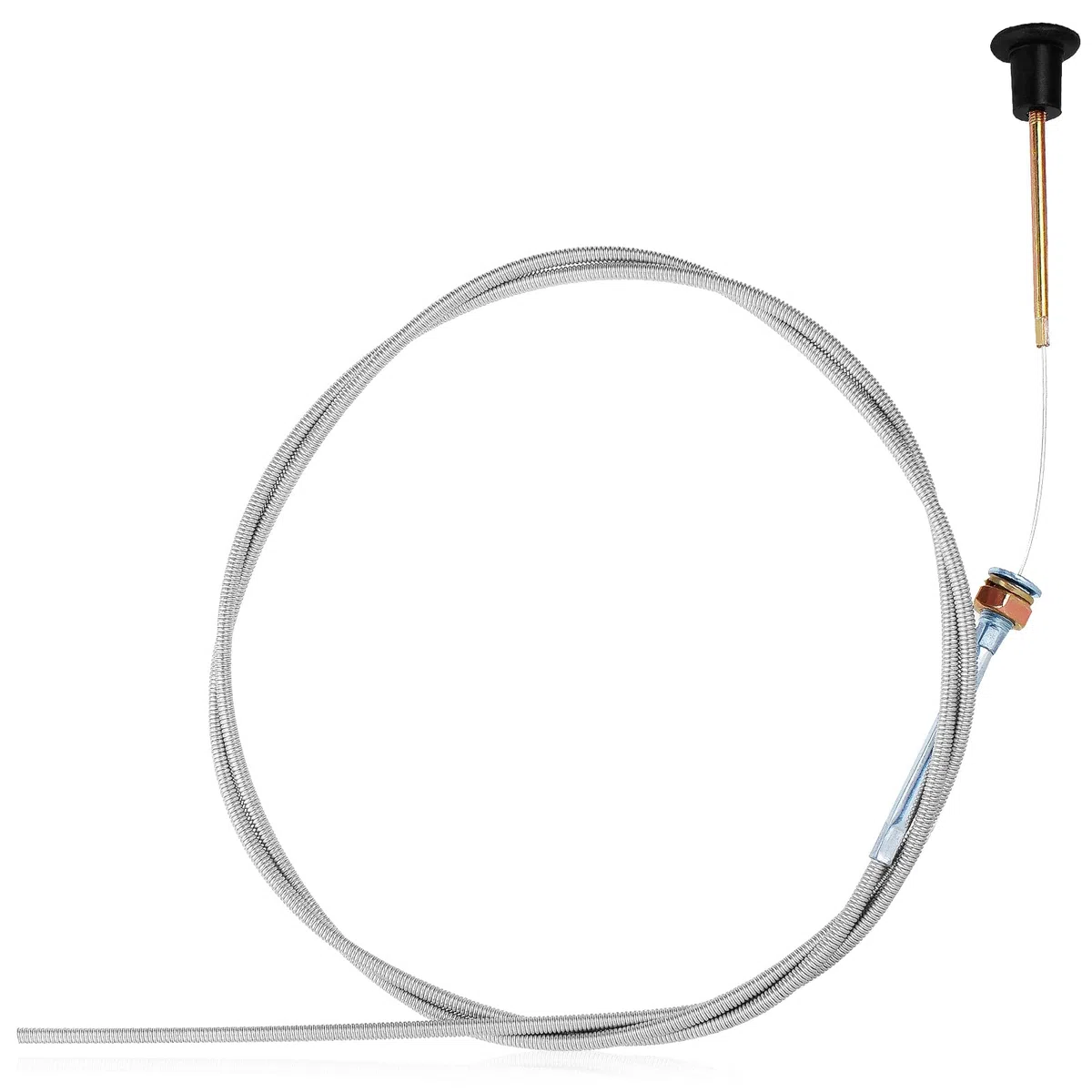 Universal Push Pull Choke Cable de control para tractor Go Cart Kart Varios modelos rotativos 237 703971 290831 63"Interior 60" Conducto 2-3/4 Recorrido