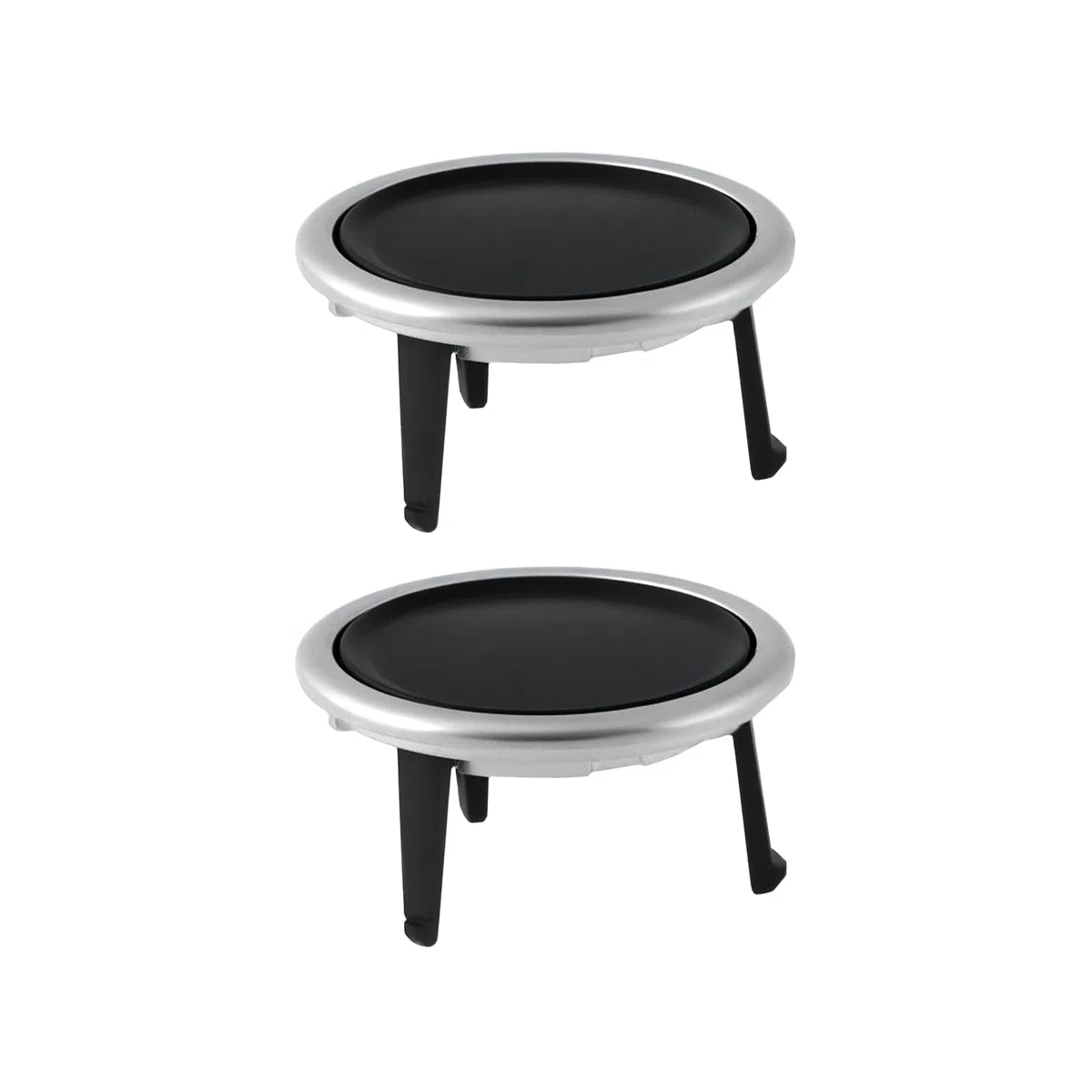 2 Interruptores de Botón de Aire Acondicionado Trasero para Coche Repuesto 7N0907049C Compatible con Seat Alhambra 2011-2016.