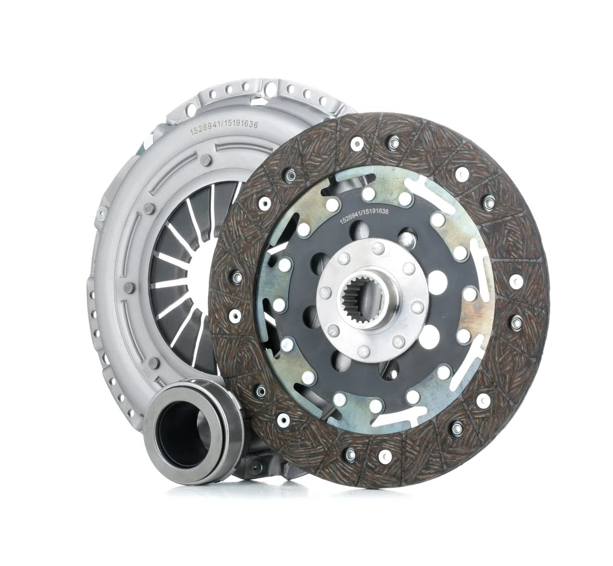 RIDEX 479C0241 Kit de embrague con cojinete de desembrague No se requiere una herramienta especial para montaje Compatible con BMW 5 Touring F11