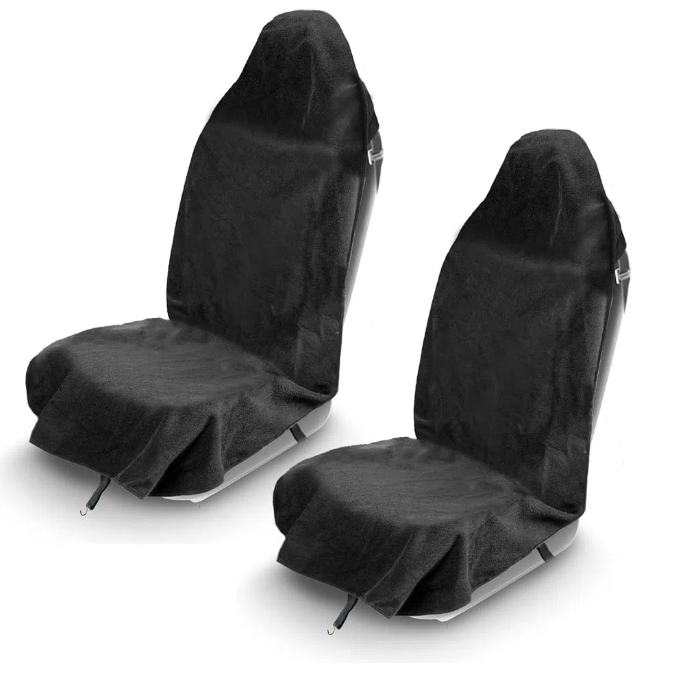 Einesin Funda Impermeable para Asiento de Coche, Toalla Antideslizante para Asientos Delanteros, Ajuste Universal para Gimnasio, Running, Mascotas, Lavable y Sin Olores