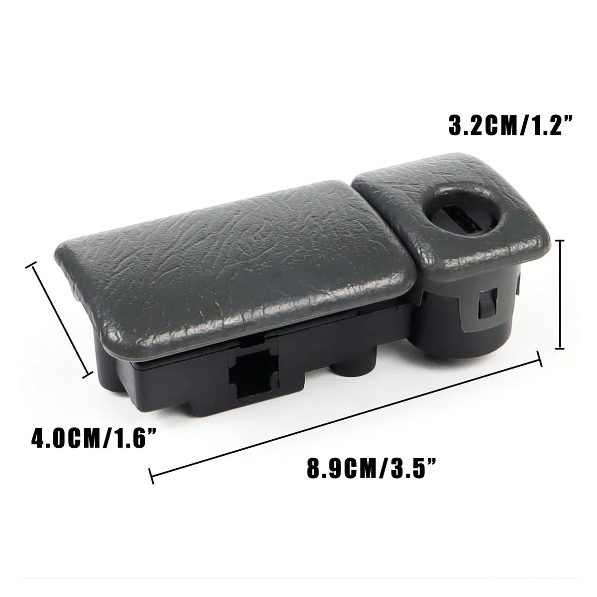 Ajuste for Suzuki Car Glove Box Lock Manija de pestillo Plástico Negro Auto Glove Box Lock Fit for Jimny Fit for Vitara Fit for Grand Vitara 73430-76811-P4Z