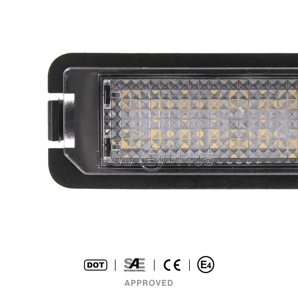 2X luces LED para matrícula para Porsche Cayenne 958 911 Carrera 996 997 Boxster 987 Cayman 987 Canbus sin error lámparas LED traseras para matrícula