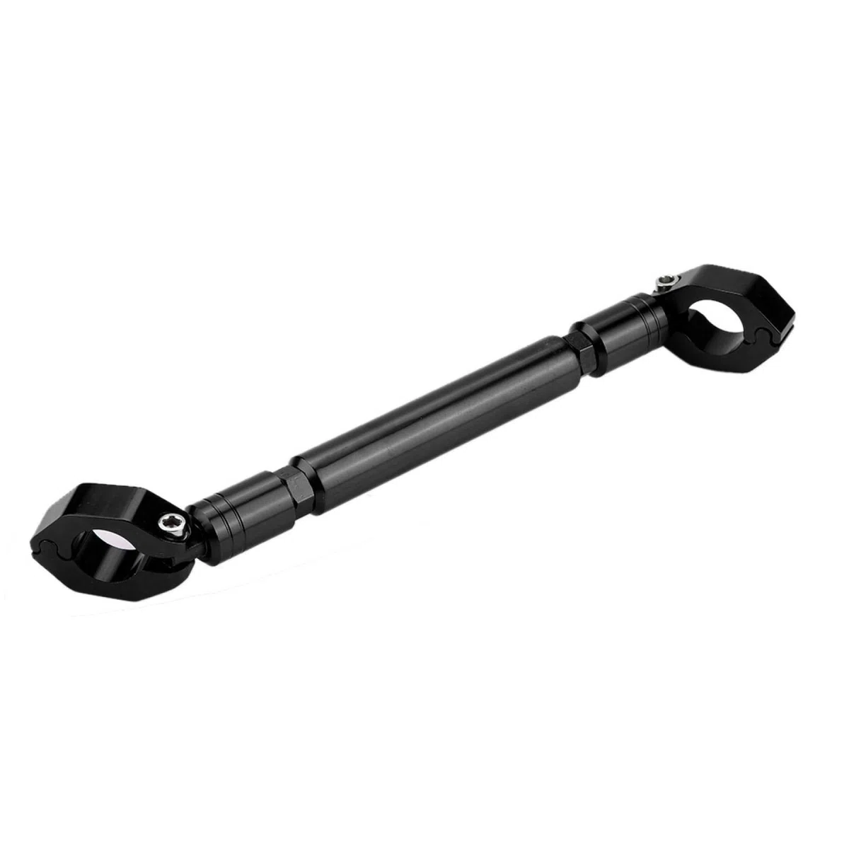 Barra de Equilibrio para Motocicleta Aleación de Aluminio Universal Manillar 22 mm Negro Accesorio Transversal Motocicleta