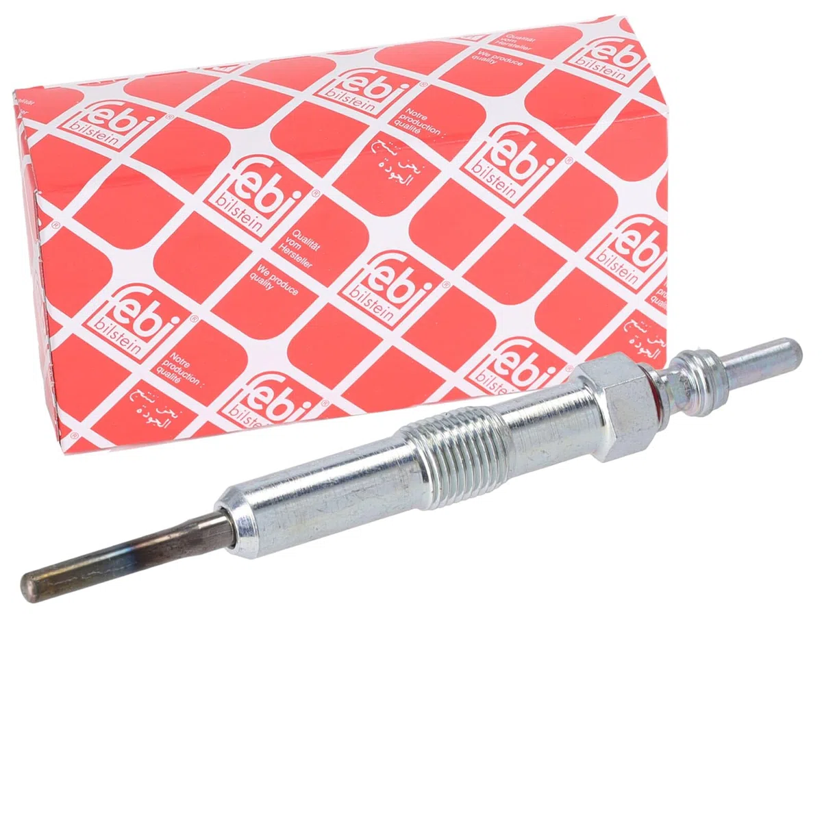 FEBI BILSTEIN Bujía de precalentamiento Diésel 4,4V Ancho de llave:10 Tipo de bujías:Calentador metálico Compatible con NISSAN Qashqai II J11, J11, RENAULT MEGANE III Grandtour KZ0/1