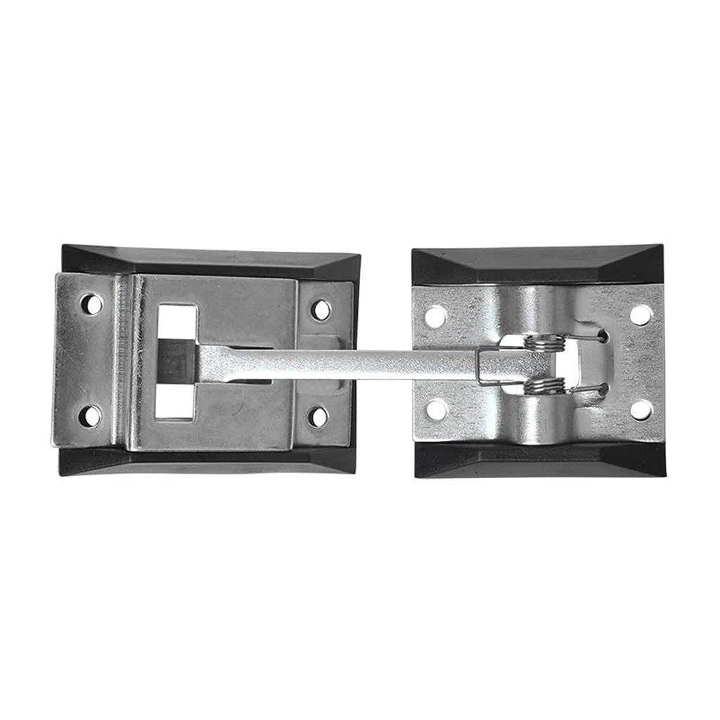 2 unidades de tope para puerta con pieza de sujeción para caravana, remolque
