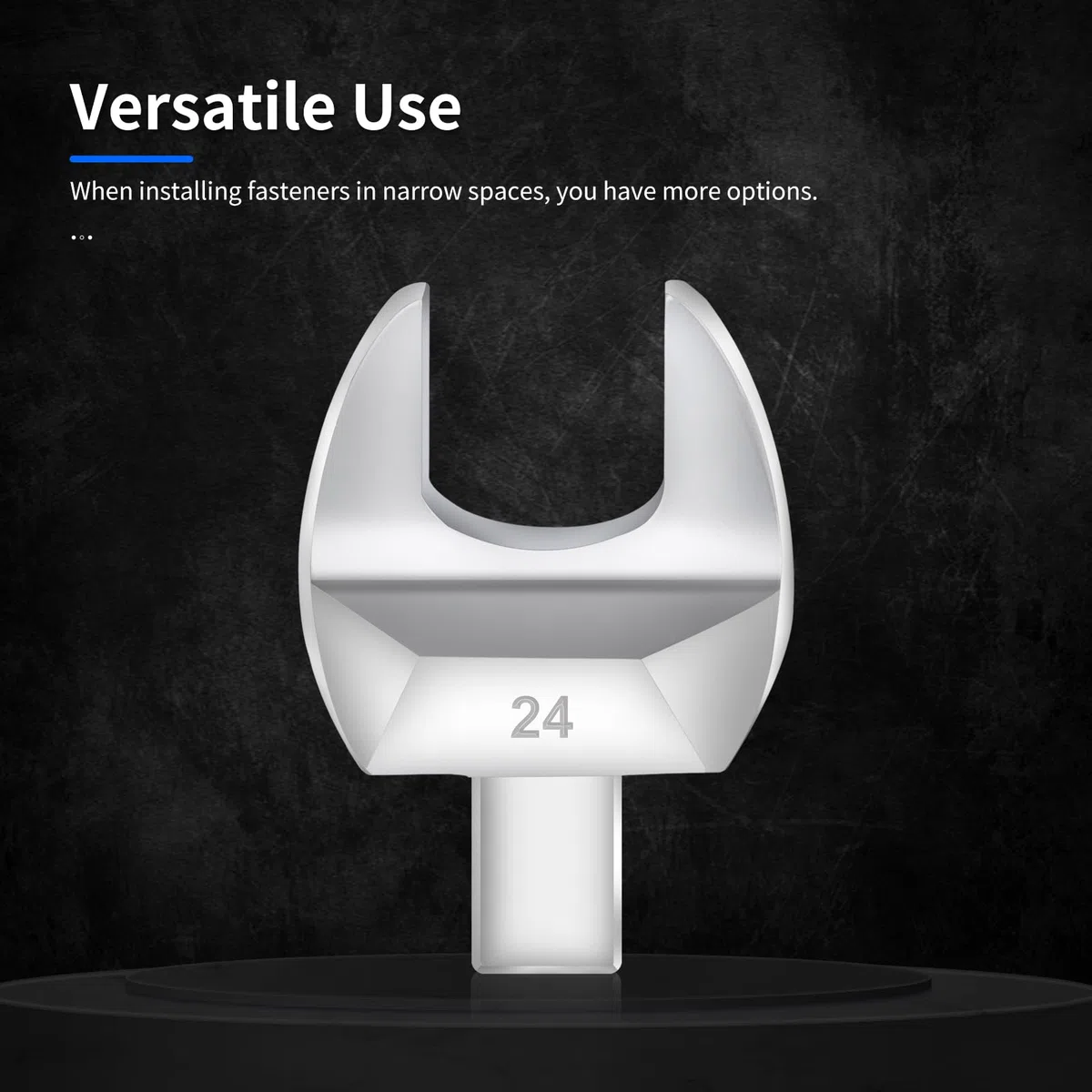 ATsafepro Llave combinada de torsión, 9 x 12 mm, llave dinamométrica intercambiable, 24 mm