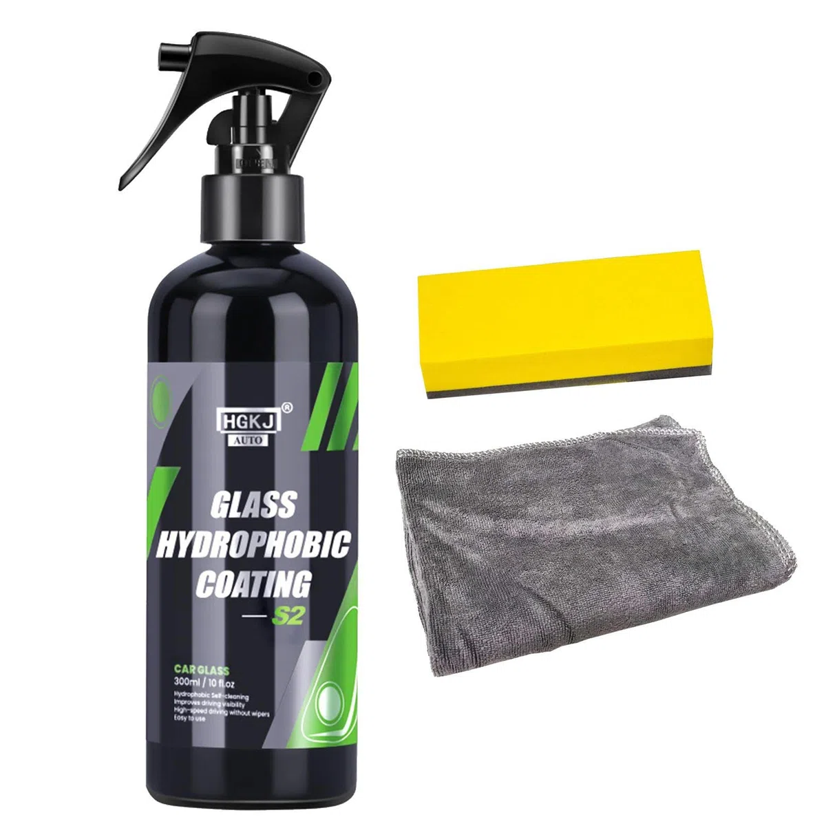 Agente Anti-Lluvia Del Coche, Revestimiento Hidrofóbico Versátil Ventanas Del Coche, Spray De Coche Dispersante Lluvia, Spray De Vehículo De Diseño Larga Duración, Spray Resistente A La Lluvia