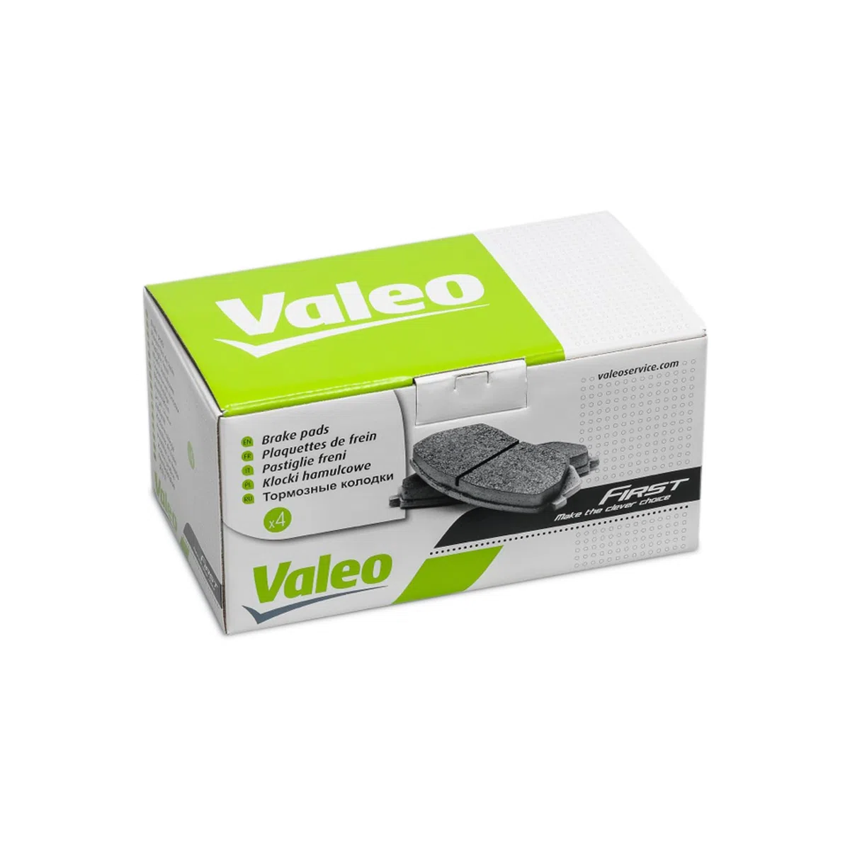 Valeo Pastillas de Freno Essential 302165, Juego de 4 Pastillas, Eje Trasero - Certificación ECE-R90