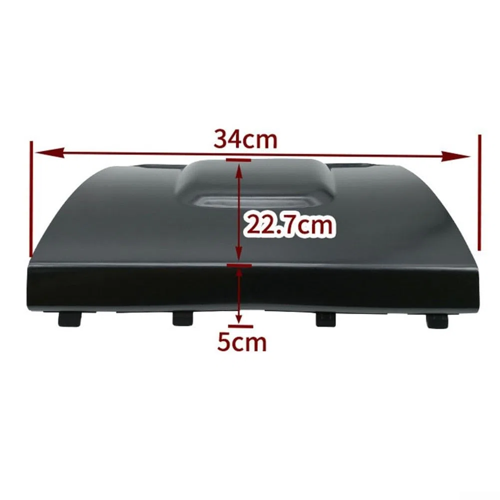 Tapa de enganche de remolque para parachoques trasero para -ML W163 ML320 ML350 1998-2005, material ABS negro, pieza de repuesto OEM A1638801105