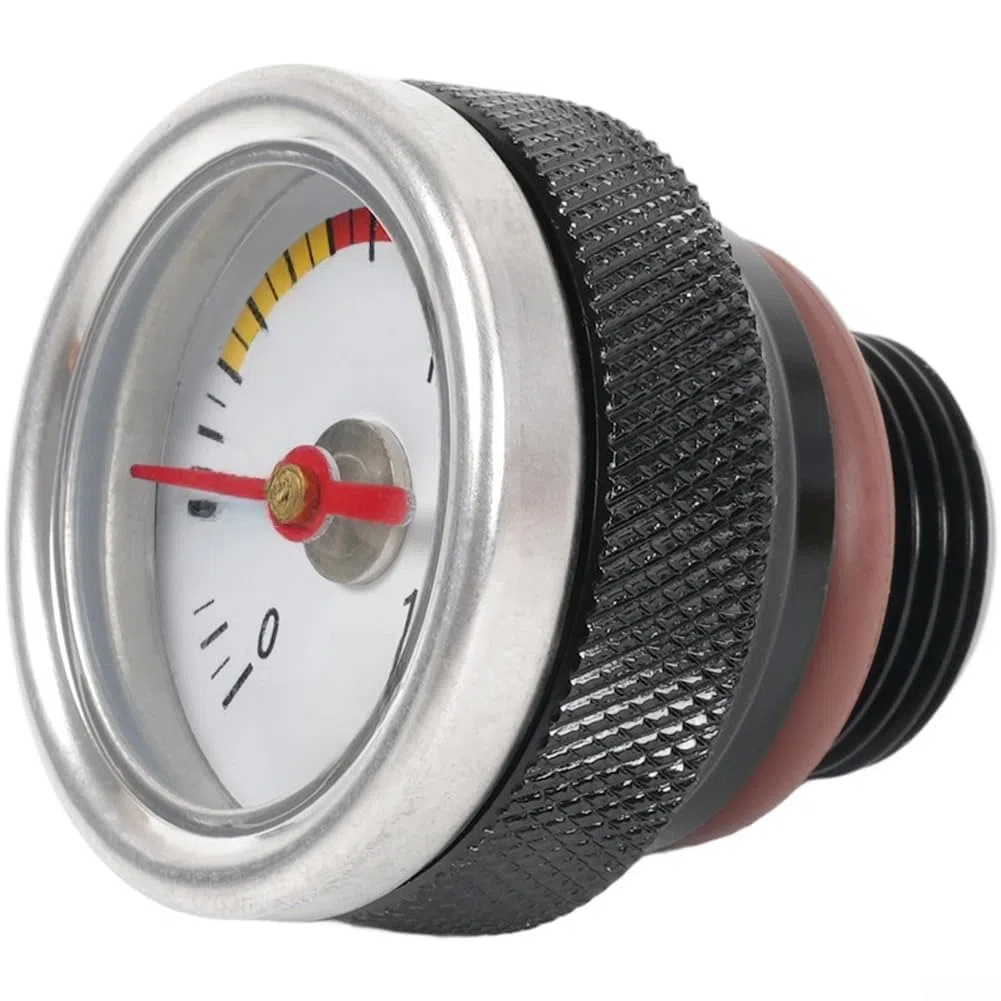 Medidor de temperatura del aceite para motocicletas con tamaños de rosca estándar M30x1 5 y M20 1 5, aleación de aluminio para un seguimiento fiable de la temperatura del motor (negro M20 x 1.5)