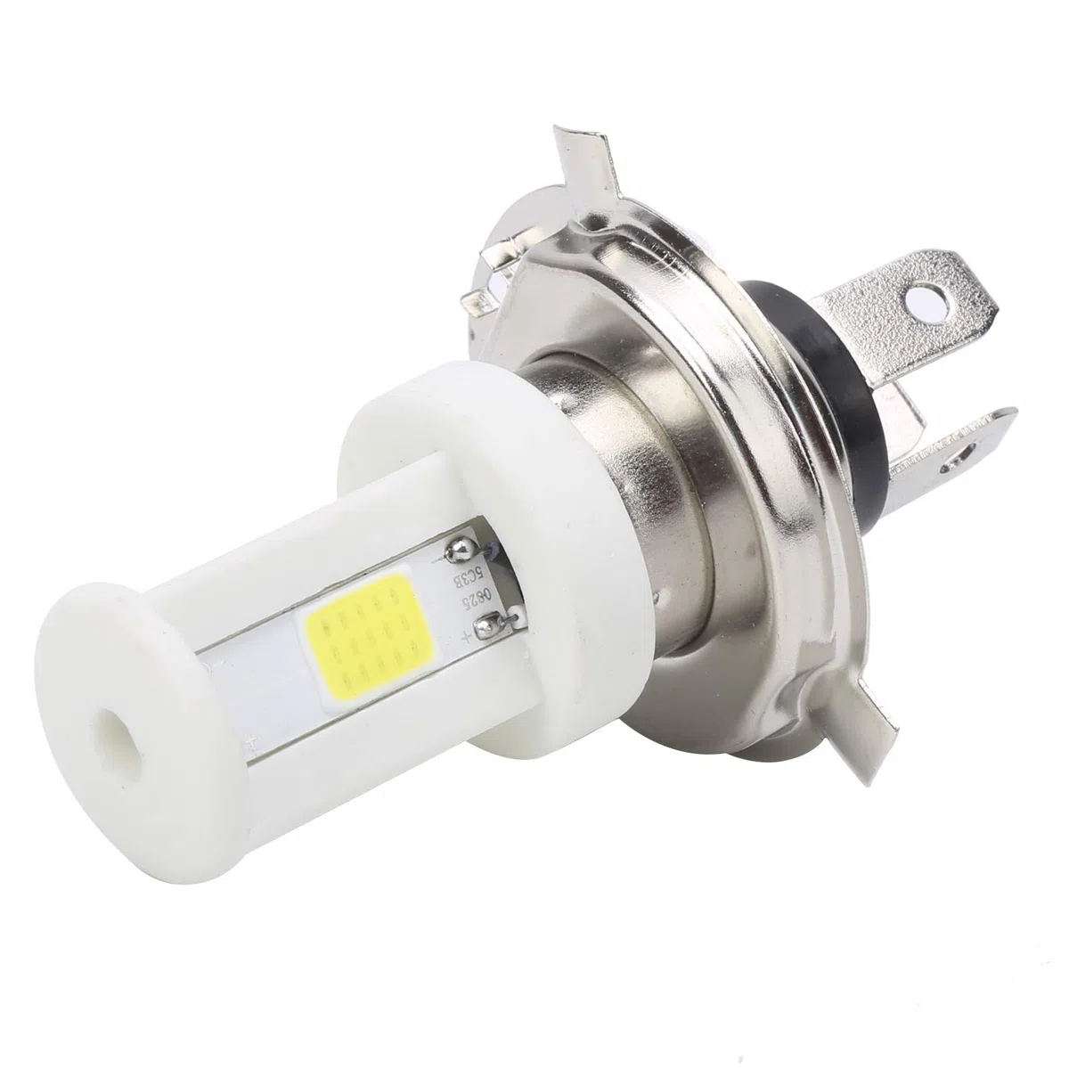 Bombilla H4 LED para Moto, Faro Delantero 1080LM 9-12W 6500K, Lámpara Frontal de Motocicleta, Alto Brillo, Eficiencia Energética