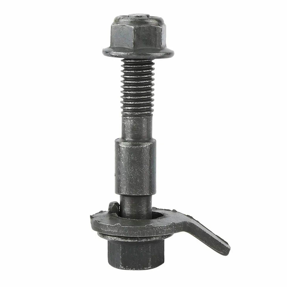 Perno de leva, 5 piezas de 12 mm para vehículos, acero, alineación de cuatro ruedas, kit de inclinación ajustable, perno de leva, verde militar