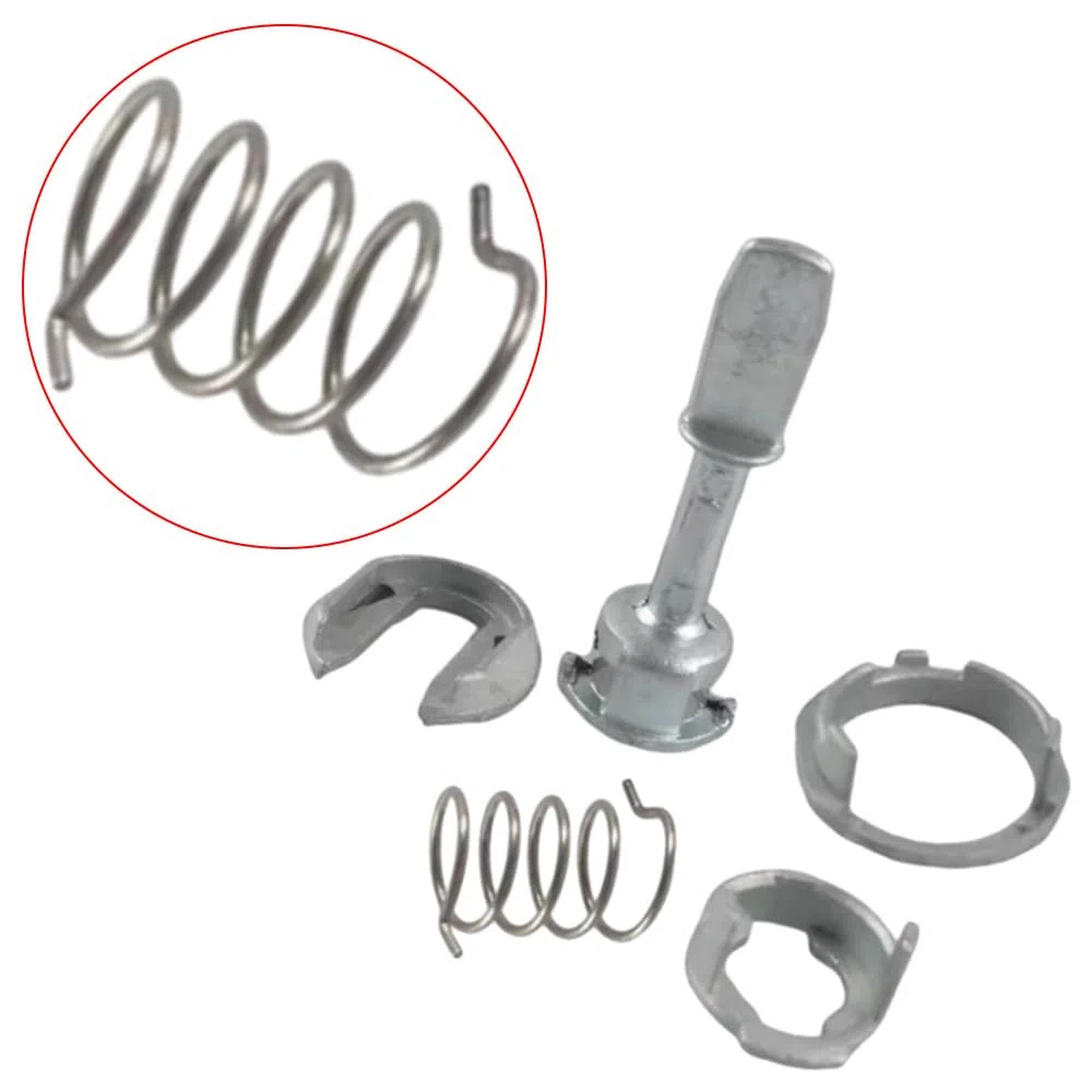 Kit de reparación de cerradura de puerta de coche, kit de reparación de cilindro compatible con Volkswagen Golf Polo compatible con BMW E46 Serie 3 2002-2006 604837167