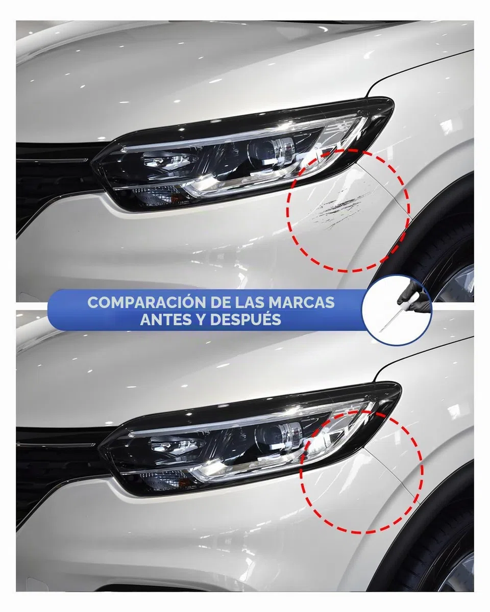 369 Blanc Glacier/Arktis-Weiss - Pintura de retoque para Renault Coincidencia exacta – Reparación de arañazos y astillas